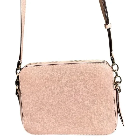 Kate Spade By the Pool Flamingo Novelty Triple Compartment Pink Crossbody Bag - Picture 2 of 10